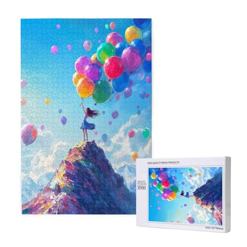 Puzzle Landschaft Puzzle 1000 Teile Ballon Holzpuzzle Erwachsene mit Schachtel und Poster, Schwieriges - Unterhaltsames - Herausforderndes - Geeignet für Anfänger, Geschenke für Männer/Frauen 2T-1348 Puzzle Landschaft Puzzle 1000 Teile Ballon Holzpuzzle Erwachsene mit Schachtel und Poster, Schwieriges - Unterhaltsames - Herausforderndes - Geeignet für Anfänger, Geschenke für Männer/Frauen 2T-1348 von Tamalsj