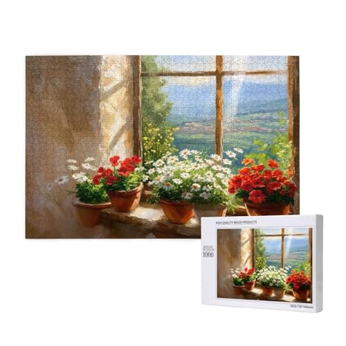 Puzzle Landschaft Puzzle 1000 Teile Blume Holzpuzzle Erwachsene mit Schachtel und Poster, Schwieriges - Unterhaltsames - Herausforderndes - Geeignet für Anfänger, Geschenke für Männer/Frauen 2T-540 Puzzle Landschaft Puzzle 1000 Teile Blume Holzpuzzle Erwachsene mit Schachtel und Poster, Schwieriges - Unterhaltsames - Herausforderndes - Geeignet für Anfänger, Geschenke für Männer/Frauen 2T-540 von Tamalsj