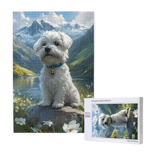 Puzzle Landschaft Puzzle 1000 Teile Hund Holzpuzzle Erwachsene mit Schachtel und Poster, Schwieriges - Unterhaltsames - Herausforderndes - Geeignet für Anfänger, Geschenke für Männer/Frauen 2T-1205 Puzzle Landschaft Puzzle 1000 Teile Hund Holzpuzzle Erwachsene mit Schachtel und Poster, Schwieriges - Unterhaltsames - Herausforderndes - Geeignet für Anfänger, Geschenke für Männer/Frauen 2T-1205 von Tamalsj
