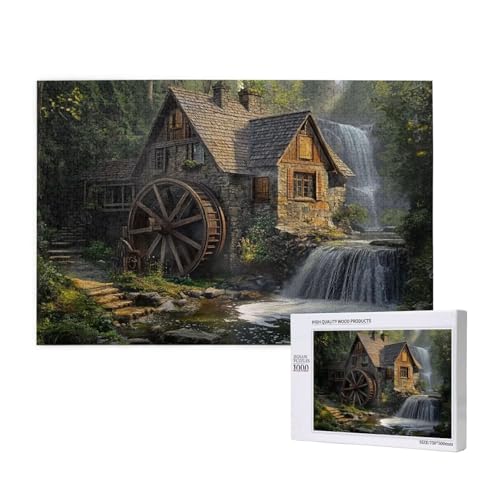 Puzzle Landschaft Puzzle 300 Teile Fallen Holzpuzzle Erwachsene mit Schachtel und Poster, Schwieriges - Unterhaltsames - Herausforderndes - Geeignet für Anfänger, Geschenke für Männer/Frauen 2T-243 Puzzle Landschaft Puzzle 300 Teile Fallen Holzpuzzle Erwachsene mit Schachtel und Poster, Schwieriges - Unterhaltsames - Herausforderndes - Geeignet für Anfänger, Geschenke für Männer/Frauen 2T-243 von Tamalsj