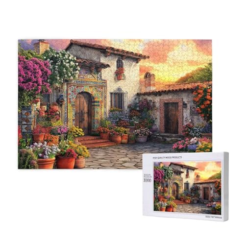 Puzzle Landschaft Puzzle 300 Teile Sonnenuntergang Holzpuzzle Erwachsene mit Schachtel und Poster, Schwieriges-Unterhaltsames-Herausforderndes-Geeignet für Anfänger, Geschenke für Männer/Frauen 2T-379 Puzzle Landschaft Puzzle 300 Teile Sonnenuntergang Holzpuzzle Erwachsene mit Schachtel und Poster, Schwieriges-Unterhaltsames-Herausforderndes-Geeignet für Anfänger, Geschenke für Männer/Frauen 2T-379 von Tamalsj