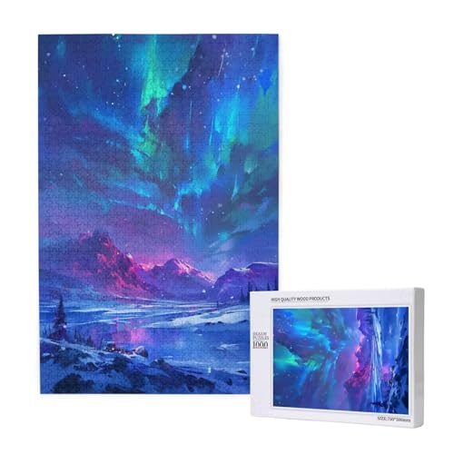 Puzzle Landschaft Puzzle 300 Teile Traum Holzpuzzle Erwachsene mit Schachtel und Poster, Schwieriges - Unterhaltsames - Herausforderndes - Geeignet für Anfänger, Geschenke für Männer/Frauen 2T-1883 von Tamalsj