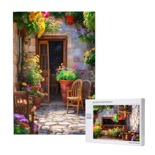 Puzzle Landschaft Puzzle 4000 Teile Blume Holzpuzzle Erwachsene mit Schachtel und Poster, Schwieriges - Unterhaltsames - Herausforderndes - Geeignet für Anfänger, Geschenke für Männer/Frauen 2T-1473 von Tamalsj