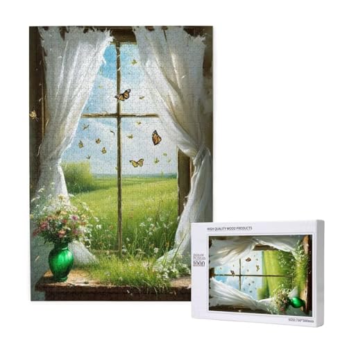 Puzzle Landschaft Puzzle 4000 Teile Schmetterling Holzpuzzle Erwachsene mit Schachtel und Poster, Schwieriges-Unterhaltsames-Herausforderndes-Geeignet für Anfänger, Geschenke für Männer/Frauen 2T-1553 Puzzle Landschaft Puzzle 4000 Teile Schmetterling Holzpuzzle Erwachsene mit Schachtel und Poster, Schwieriges-Unterhaltsames-Herausforderndes-Geeignet für Anfänger, Geschenke für Männer/Frauen 2T-1553 von Tamalsj
