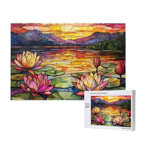 Puzzle Lotus Puzzle 300 Teile Abstrakt Holzpuzzle Erwachsene mit Schachtel und Poster, Schwieriges - Unterhaltsames - Herausforderndes Spiel - Geeignet für Anfänger, Geschenke für Männer/Frauen 2T-825 Puzzle Lotus Puzzle 300 Teile Abstrakt Holzpuzzle Erwachsene mit Schachtel und Poster, Schwieriges - Unterhaltsames - Herausforderndes Spiel - Geeignet für Anfänger, Geschenke für Männer/Frauen 2T-825 von Tamalsj