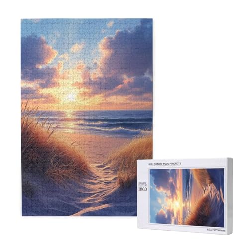 Puzzle Meer Puzzle 1000 Teile Sonnenuntergang Holzpuzzle Erwachsene mit Schachtel und Poster,Schwieriges - Unterhaltsames - Herausforderndes - Geeignet für Anfänger,Geschenke für Männer/Frauen 2T-1784 Puzzle Meer Puzzle 1000 Teile Sonnenuntergang Holzpuzzle Erwachsene mit Schachtel und Poster,Schwieriges - Unterhaltsames - Herausforderndes - Geeignet für Anfänger,Geschenke für Männer/Frauen 2T-1784 von Tamalsj
