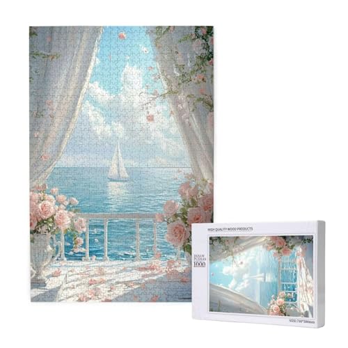 Puzzle Meer Puzzle 2000 Teile Blume Holzpuzzle Erwachsene mit Schachtel und Poster, Schwieriges - Unterhaltsames - Herausforderndes Spiel - Geeignet für Anfänger, Geschenke für Männer/Frauen 2T-1888 Puzzle Meer Puzzle 2000 Teile Blume Holzpuzzle Erwachsene mit Schachtel und Poster, Schwieriges - Unterhaltsames - Herausforderndes Spiel - Geeignet für Anfänger, Geschenke für Männer/Frauen 2T-1888 von Tamalsj