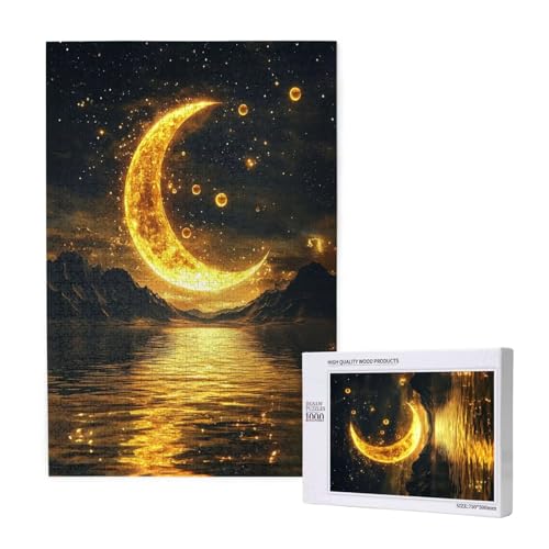 Puzzle Mond Puzzle 1000 Teile Traum Holzpuzzle Erwachsene mit Schachtel und Poster, Schwieriges - Unterhaltsames - Herausforderndes Spiel - Geeignet für Anfänger, Geschenke für Männer/Frauen 2T-1909 Puzzle Mond Puzzle 1000 Teile Traum Holzpuzzle Erwachsene mit Schachtel und Poster, Schwieriges - Unterhaltsames - Herausforderndes Spiel - Geeignet für Anfänger, Geschenke für Männer/Frauen 2T-1909 von Tamalsj