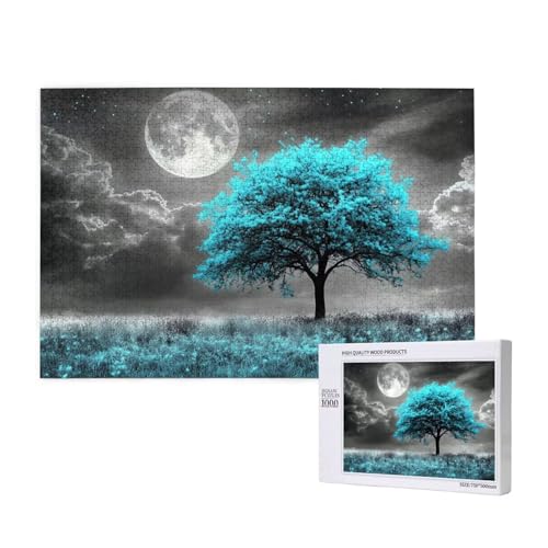 Puzzle Mond Puzzle 2000 Teile Baum Holzpuzzle Erwachsene mit Schachtel und Poster, Schwieriges - Unterhaltsames - Herausforderndes Spiel - Geeignet für Anfänger, Geschenke für Männer/Frauen 2T-415 Puzzle Mond Puzzle 2000 Teile Baum Holzpuzzle Erwachsene mit Schachtel und Poster, Schwieriges - Unterhaltsames - Herausforderndes Spiel - Geeignet für Anfänger, Geschenke für Männer/Frauen 2T-415 von Tamalsj
