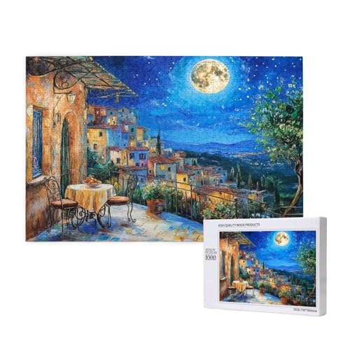 Puzzle Mond Puzzle 2000 Teile Italien Holzpuzzle Erwachsene mit Schachtel und Poster, Schwieriges - Unterhaltsames - Herausforderndes Spiel - Geeignet für Anfänger, Geschenke für Männer/Frauen 2T-249 Puzzle Mond Puzzle 2000 Teile Italien Holzpuzzle Erwachsene mit Schachtel und Poster, Schwieriges - Unterhaltsames - Herausforderndes Spiel - Geeignet für Anfänger, Geschenke für Männer/Frauen 2T-249 von Tamalsj