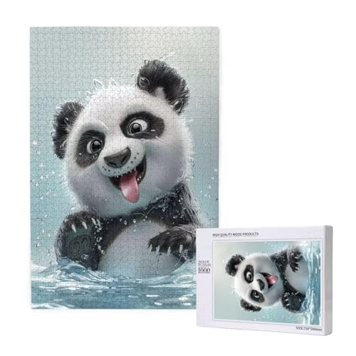 Puzzle Panda Puzzle 2000 Teile Niedlich Holzpuzzle Erwachsene mit Schachtel und Poster, Schwieriges - Unterhaltsames - Herausforderndes - Geeignet für Anfänger, Geschenke für Männer/Frauen 2T-1161 Puzzle Panda Puzzle 2000 Teile Niedlich Holzpuzzle Erwachsene mit Schachtel und Poster, Schwieriges - Unterhaltsames - Herausforderndes - Geeignet für Anfänger, Geschenke für Männer/Frauen 2T-1161 von Tamalsj