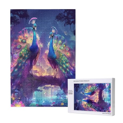 Puzzle Pfau Puzzle 4000 Teile Bunt Holzpuzzle Erwachsene mit Schachtel und Poster, Schwieriges - Unterhaltsames - Herausforderndes Spiel - Geeignet für Anfänger, Geschenke für Männer/Frauen 2T-1807 Puzzle Pfau Puzzle 4000 Teile Bunt Holzpuzzle Erwachsene mit Schachtel und Poster, Schwieriges - Unterhaltsames - Herausforderndes Spiel - Geeignet für Anfänger, Geschenke für Männer/Frauen 2T-1807 von Tamalsj