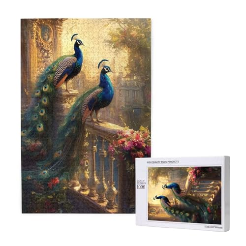 Puzzle Pfau Puzzle 4000 Teile Landschaft Holzpuzzle Erwachsene mit Schachtel und Poster, Schwieriges - Unterhaltsames - Herausforderndes - Geeignet für Anfänger, Geschenke für Männer/Frauen 2T-1688 Puzzle Pfau Puzzle 4000 Teile Landschaft Holzpuzzle Erwachsene mit Schachtel und Poster, Schwieriges - Unterhaltsames - Herausforderndes - Geeignet für Anfänger, Geschenke für Männer/Frauen 2T-1688 von Tamalsj