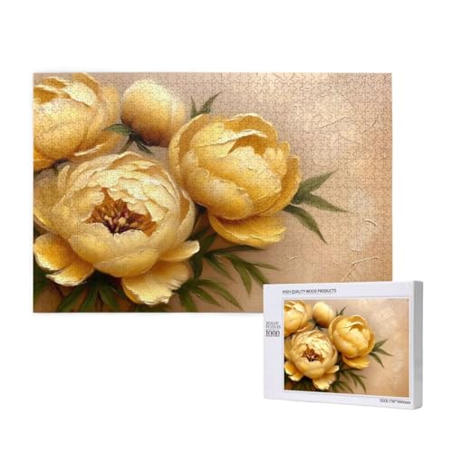 Puzzle Pfingstrose Puzzle 4000 Teile Blume Holzpuzzle Erwachsene mit Schachtel und Poster, Schwieriges - Unterhaltsames - Herausforderndes - Geeignet für Anfänger, Geschenke für Männer/Frauen 2T-398 Puzzle Pfingstrose Puzzle 4000 Teile Blume Holzpuzzle Erwachsene mit Schachtel und Poster, Schwieriges - Unterhaltsames - Herausforderndes - Geeignet für Anfänger, Geschenke für Männer/Frauen 2T-398 von Tamalsj