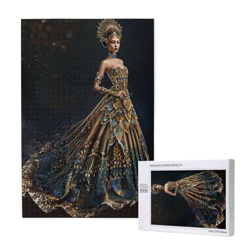 Puzzle Retro Puzzle 1000 Teile Frau Holzpuzzle Erwachsene mit Schachtel und Poster, Schwieriges - Unterhaltsames - Herausforderndes Spiel - Geeignet für Anfänger, Geschenke für Männer/Frauen 2T-1125 Puzzle Retro Puzzle 1000 Teile Frau Holzpuzzle Erwachsene mit Schachtel und Poster, Schwieriges - Unterhaltsames - Herausforderndes Spiel - Geeignet für Anfänger, Geschenke für Männer/Frauen 2T-1125 von Tamalsj