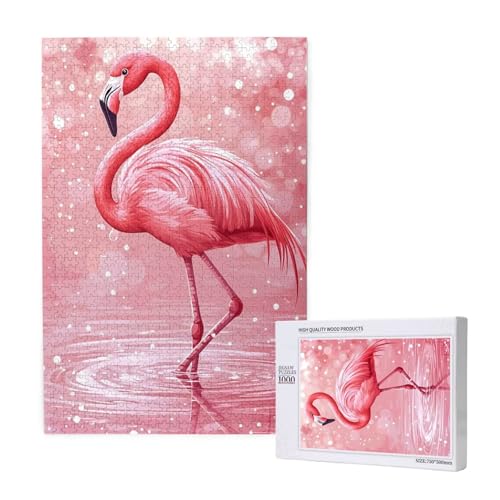 Puzzle Rosa Puzzle 4000 Teile Flamingo Holzpuzzle Erwachsene mit Schachtel und Poster, Schwieriges - Unterhaltsames - Herausforderndes - Geeignet für Anfänger, Geschenke für Männer/Frauen 2T-1788 Puzzle Rosa Puzzle 4000 Teile Flamingo Holzpuzzle Erwachsene mit Schachtel und Poster, Schwieriges - Unterhaltsames - Herausforderndes - Geeignet für Anfänger, Geschenke für Männer/Frauen 2T-1788 von Tamalsj