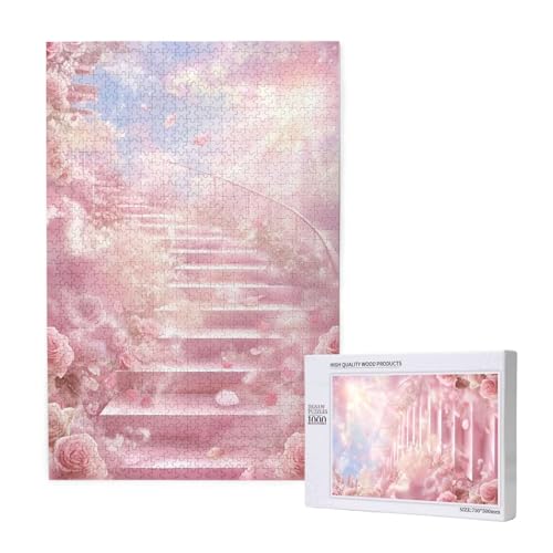 Puzzle Rose Puzzle 1000 Teile Traum Holzpuzzle Erwachsene mit Schachtel und Poster, Schwieriges - Unterhaltsames - Herausforderndes Spiel - Geeignet für Anfänger, Geschenke für Männer/Frauen 2T-1718 Puzzle Rose Puzzle 1000 Teile Traum Holzpuzzle Erwachsene mit Schachtel und Poster, Schwieriges - Unterhaltsames - Herausforderndes Spiel - Geeignet für Anfänger, Geschenke für Männer/Frauen 2T-1718 von Tamalsj
