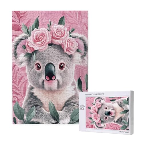 Puzzle Rose Puzzle 4000 Teile Koala Holzpuzzle Erwachsene mit Schachtel und Poster, Schwieriges - Unterhaltsames - Herausforderndes Spiel - Geeignet für Anfänger, Geschenke für Männer/Frauen 2T-1268 Puzzle Rose Puzzle 4000 Teile Koala Holzpuzzle Erwachsene mit Schachtel und Poster, Schwieriges - Unterhaltsames - Herausforderndes Spiel - Geeignet für Anfänger, Geschenke für Männer/Frauen 2T-1268 von Tamalsj