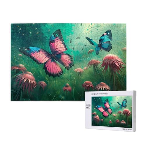 Puzzle Schmetterling Puzzle 4000 Teile Blume Holzpuzzle Erwachsene mit Schachtel und Poster, Schwieriges - Unterhaltsames - Herausforderndes - Geeignet für Anfänger, Geschenke für Männer/Frauen 2T-78 Puzzle Schmetterling Puzzle 4000 Teile Blume Holzpuzzle Erwachsene mit Schachtel und Poster, Schwieriges - Unterhaltsames - Herausforderndes - Geeignet für Anfänger, Geschenke für Männer/Frauen 2T-78 von Tamalsj