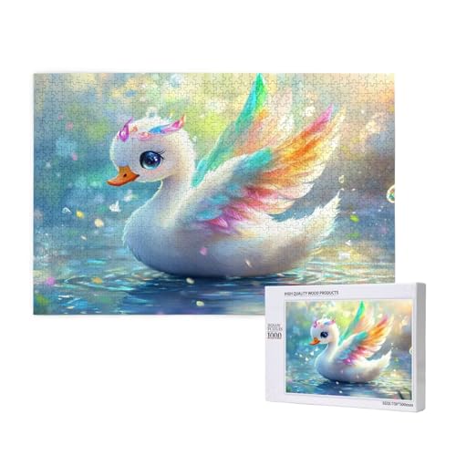 Puzzle Schwan Puzzle 300 Teile Flügel Holzpuzzle Erwachsene mit Schachtel und Poster, Schwieriges - Unterhaltsames - Herausforderndes Spiel - Geeignet für Anfänger, Geschenke für Männer/Frauen 2T-360 Puzzle Schwan Puzzle 300 Teile Flügel Holzpuzzle Erwachsene mit Schachtel und Poster, Schwieriges - Unterhaltsames - Herausforderndes Spiel - Geeignet für Anfänger, Geschenke für Männer/Frauen 2T-360 von Tamalsj