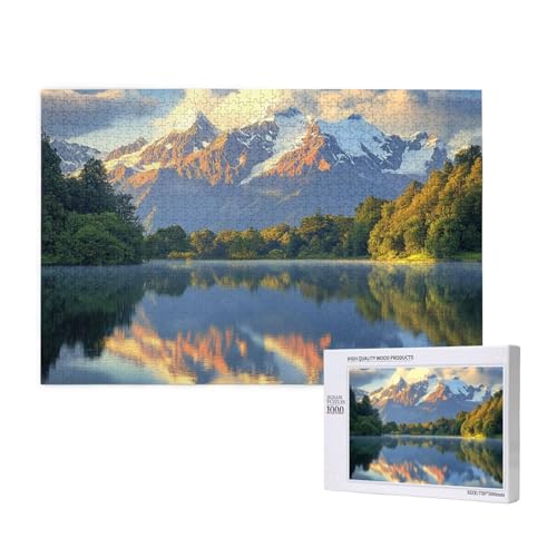 Puzzle See Puzzle 1000 Teile Landschaft Holzpuzzle Erwachsene mit Schachtel und Poster, Schwieriges - Unterhaltsames - Herausforderndes - Geeignet für Anfänger, Geschenke für Männer/Frauen 2T-719 Puzzle See Puzzle 1000 Teile Landschaft Holzpuzzle Erwachsene mit Schachtel und Poster, Schwieriges - Unterhaltsames - Herausforderndes - Geeignet für Anfänger, Geschenke für Männer/Frauen 2T-719 von Tamalsj