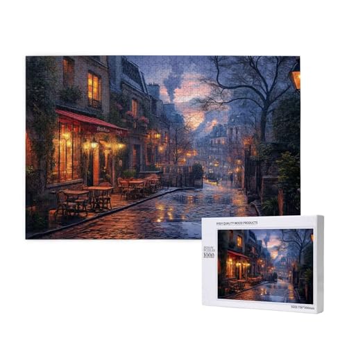 Puzzle Stadt Puzzle 1000 Teile Landschaft Holzpuzzle Erwachsene mit Schachtel und Poster, Schwieriges - Unterhaltsames - Herausforderndes - Geeignet für Anfänger, Geschenke für Männer/Frauen 2T-619 Puzzle Stadt Puzzle 1000 Teile Landschaft Holzpuzzle Erwachsene mit Schachtel und Poster, Schwieriges - Unterhaltsames - Herausforderndes - Geeignet für Anfänger, Geschenke für Männer/Frauen 2T-619 von Tamalsj