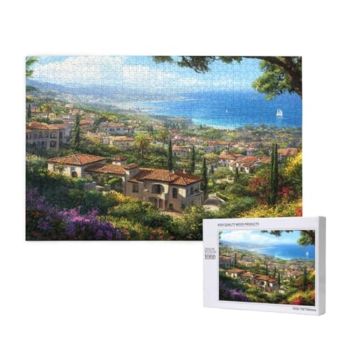 Puzzle Stadt Puzzle 300 Teile Landschaft Holzpuzzle Erwachsene mit Schachtel und Poster, Schwieriges - Unterhaltsames - Herausforderndes - Geeignet für Anfänger, Geschenke für Männer/Frauen 2T-196 Puzzle Stadt Puzzle 300 Teile Landschaft Holzpuzzle Erwachsene mit Schachtel und Poster, Schwieriges - Unterhaltsames - Herausforderndes - Geeignet für Anfänger, Geschenke für Männer/Frauen 2T-196 von Tamalsj