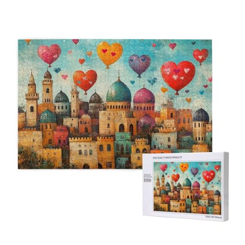 Puzzle Stadt Puzzle 4000 Teile Bunt Holzpuzzle Erwachsene mit Schachtel und Poster, Schwieriges - Unterhaltsames - Herausforderndes Spiel - Geeignet für Anfänger, Geschenke für Männer/Frauen 2T-159 Puzzle Stadt Puzzle 4000 Teile Bunt Holzpuzzle Erwachsene mit Schachtel und Poster, Schwieriges - Unterhaltsames - Herausforderndes Spiel - Geeignet für Anfänger, Geschenke für Männer/Frauen 2T-159 von Tamalsj