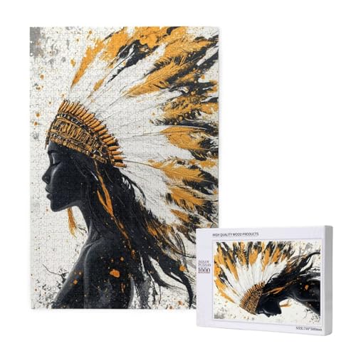 Puzzle Stamm Puzzle 2000 Teile Frau Holzpuzzle Erwachsene mit Schachtel und Poster, Schwieriges - Unterhaltsames - Herausforderndes Spiel - Geeignet für Anfänger, Geschenke für Männer/Frauen 2T-1735 Puzzle Stamm Puzzle 2000 Teile Frau Holzpuzzle Erwachsene mit Schachtel und Poster, Schwieriges - Unterhaltsames - Herausforderndes Spiel - Geeignet für Anfänger, Geschenke für Männer/Frauen 2T-1735 von Tamalsj