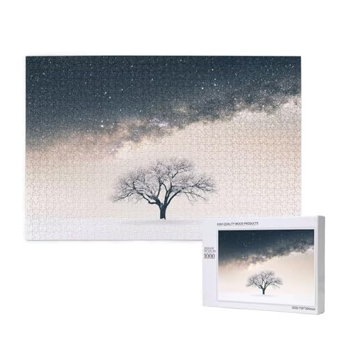 Puzzle Sternenhimmel Puzzle 1000 Teile Baum Holzpuzzle Erwachsene mit Schachtel und Poster, Schwieriges - Unterhaltsames - Herausforderndes - Geeignet für Anfänger, Geschenke für Männer/Frauen 2T-208 Puzzle Sternenhimmel Puzzle 1000 Teile Baum Holzpuzzle Erwachsene mit Schachtel und Poster, Schwieriges - Unterhaltsames - Herausforderndes - Geeignet für Anfänger, Geschenke für Männer/Frauen 2T-208 von Tamalsj