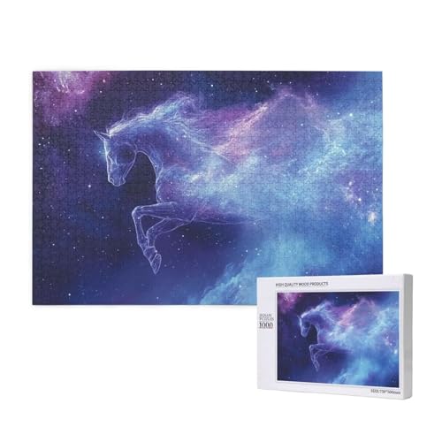 Puzzle Sternenhimmel Puzzle 300 Teile Tier Holzpuzzle Erwachsene mit Schachtel und Poster, Schwieriges - Unterhaltsames - Herausforderndes - Geeignet für Anfänger, Geschenke für Männer/Frauen 2T-353 von Tamalsj