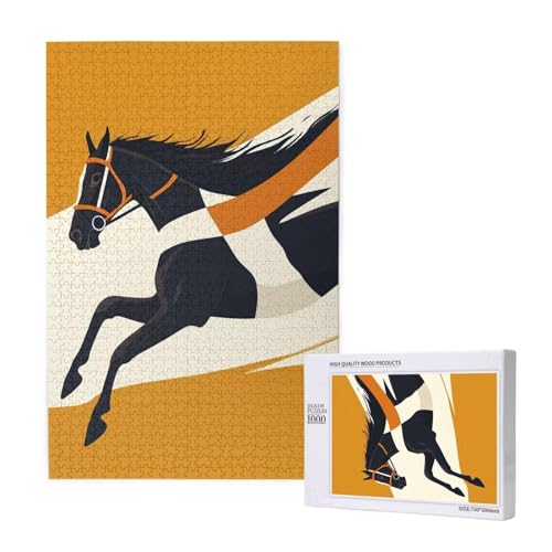 Puzzle Tier Puzzle 1000 Teile Einfachheit Holzpuzzle Erwachsene mit Schachtel und Poster, Schwieriges - Unterhaltsames - Herausforderndes - Geeignet für Anfänger, Geschenke für Männer/Frauen 2T-1406 Puzzle Tier Puzzle 1000 Teile Einfachheit Holzpuzzle Erwachsene mit Schachtel und Poster, Schwieriges - Unterhaltsames - Herausforderndes - Geeignet für Anfänger, Geschenke für Männer/Frauen 2T-1406 von Tamalsj