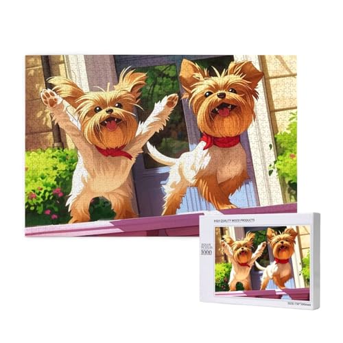 Puzzle Tier Puzzle 2000 Teile Hund Holzpuzzle Erwachsene mit Schachtel und Poster, Schwieriges - Unterhaltsames - Herausforderndes Spiel - Geeignet für Anfänger, Geschenke für Männer/Frauen 2T-573 Puzzle Tier Puzzle 2000 Teile Hund Holzpuzzle Erwachsene mit Schachtel und Poster, Schwieriges - Unterhaltsames - Herausforderndes Spiel - Geeignet für Anfänger, Geschenke für Männer/Frauen 2T-573 von Tamalsj