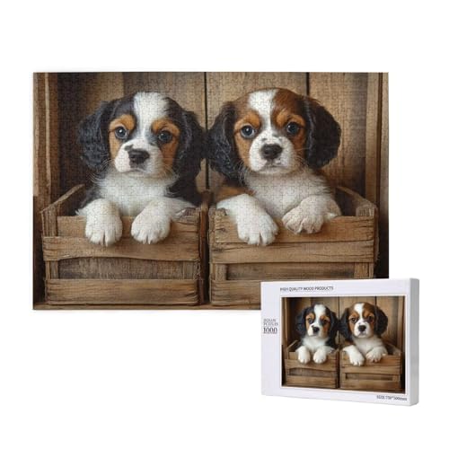 Puzzle Tier Puzzle 300 Teile Hund Holzpuzzle Erwachsene mit Schachtel und Poster, Schwieriges - Unterhaltsames - Herausforderndes Spiel - Geeignet für Anfänger, Geschenke für Männer/Frauen 2T-277 Puzzle Tier Puzzle 300 Teile Hund Holzpuzzle Erwachsene mit Schachtel und Poster, Schwieriges - Unterhaltsames - Herausforderndes Spiel - Geeignet für Anfänger, Geschenke für Männer/Frauen 2T-277 von Tamalsj