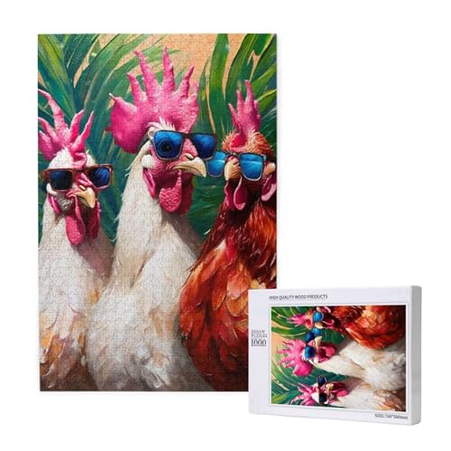 Puzzle Tier Puzzle 4000 Teile Huhn Holzpuzzle Erwachsene mit Schachtel und Poster, Schwieriges - Unterhaltsames - Herausforderndes Spiel - Geeignet für Anfänger, Geschenke für Männer/Frauen 2T-1614 Puzzle Tier Puzzle 4000 Teile Huhn Holzpuzzle Erwachsene mit Schachtel und Poster, Schwieriges - Unterhaltsames - Herausforderndes Spiel - Geeignet für Anfänger, Geschenke für Männer/Frauen 2T-1614 von Tamalsj