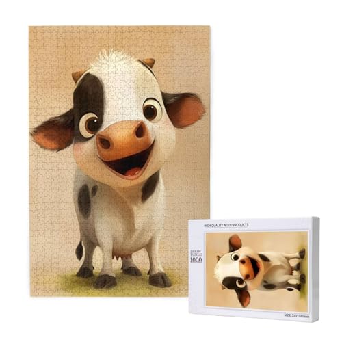 Puzzle Tier Puzzle 4000 Teile Ochse Holzpuzzle Erwachsene mit Schachtel und Poster, Schwieriges - Unterhaltsames - Herausforderndes Spiel - Geeignet für Anfänger, Geschenke für Männer/Frauen 2T-1956 Puzzle Tier Puzzle 4000 Teile Ochse Holzpuzzle Erwachsene mit Schachtel und Poster, Schwieriges - Unterhaltsames - Herausforderndes Spiel - Geeignet für Anfänger, Geschenke für Männer/Frauen 2T-1956 von Tamalsj