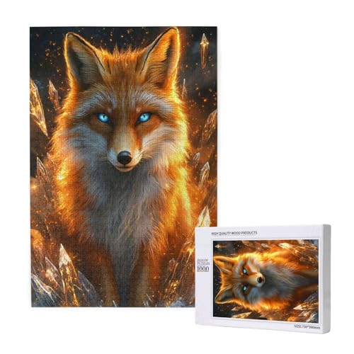 Puzzle Traum Puzzle 1000 Teile Fuchs Holzpuzzle Erwachsene mit Schachtel und Poster, Schwieriges - Unterhaltsames - Herausforderndes Spiel - Geeignet für Anfänger, Geschenke für Männer/Frauen 2T-1184 Puzzle Traum Puzzle 1000 Teile Fuchs Holzpuzzle Erwachsene mit Schachtel und Poster, Schwieriges - Unterhaltsames - Herausforderndes Spiel - Geeignet für Anfänger, Geschenke für Männer/Frauen 2T-1184 von Tamalsj