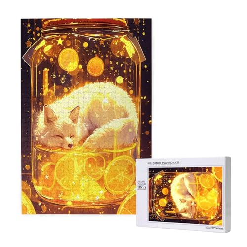 Puzzle Traum Puzzle 1000 Teile Fuchs Holzpuzzle Erwachsene mit Schachtel und Poster, Schwieriges - Unterhaltsames - Herausforderndes Spiel - Geeignet für Anfänger, Geschenke für Männer/Frauen 2T-1297 Puzzle Traum Puzzle 1000 Teile Fuchs Holzpuzzle Erwachsene mit Schachtel und Poster, Schwieriges - Unterhaltsames - Herausforderndes Spiel - Geeignet für Anfänger, Geschenke für Männer/Frauen 2T-1297 von Tamalsj