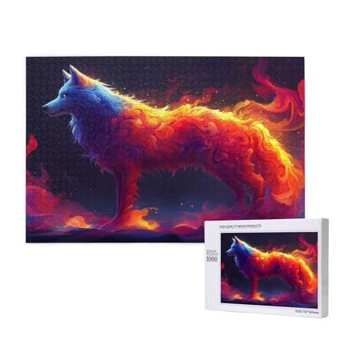 Puzzle Traum Puzzle 1000 Teile Fuchs Holzpuzzle Erwachsene mit Schachtel und Poster, Schwieriges - Unterhaltsames - Herausforderndes Spiel - Geeignet für Anfänger, Geschenke für Männer/Frauen 2T-378 Puzzle Traum Puzzle 1000 Teile Fuchs Holzpuzzle Erwachsene mit Schachtel und Poster, Schwieriges - Unterhaltsames - Herausforderndes Spiel - Geeignet für Anfänger, Geschenke für Männer/Frauen 2T-378 von Tamalsj