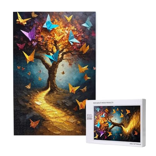 Puzzle Traum Puzzle 300 Teile Baum des Lebens Holzpuzzle Erwachsene mit Schachtel und Poster,Schwieriges - Unterhaltsames - Herausforderndes - Geeignet für Anfänger,Geschenke für Männer/Frauen 2T-1534 von Tamalsj