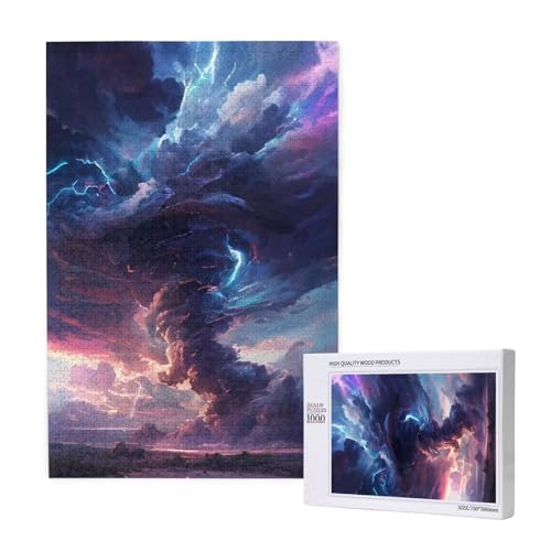 Puzzle Traum Puzzle 300 Teile Landschaft Holzpuzzle Erwachsene mit Schachtel und Poster, Schwieriges - Unterhaltsames - Herausforderndes - Geeignet für Anfänger, Geschenke für Männer/Frauen 2T-1884 von Tamalsj