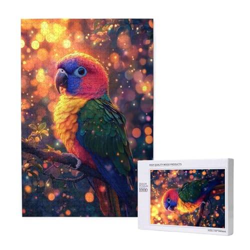 Puzzle Traum Puzzle 300 Teile Papagei Holzpuzzle Erwachsene mit Schachtel und Poster, Schwieriges - Unterhaltsames - Herausforderndes Spiel - Geeignet für Anfänger, Geschenke für Männer/Frauen 2T-1986 Puzzle Traum Puzzle 300 Teile Papagei Holzpuzzle Erwachsene mit Schachtel und Poster, Schwieriges - Unterhaltsames - Herausforderndes Spiel - Geeignet für Anfänger, Geschenke für Männer/Frauen 2T-1986 von Tamalsj