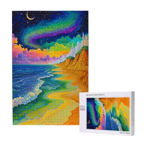 Puzzle Traum Puzzle 4000 Teile Meer Holzpuzzle Erwachsene mit Schachtel und Poster, Schwieriges - Unterhaltsames - Herausforderndes Spiel - Geeignet für Anfänger, Geschenke für Männer/Frauen 2T-1996 von Tamalsj