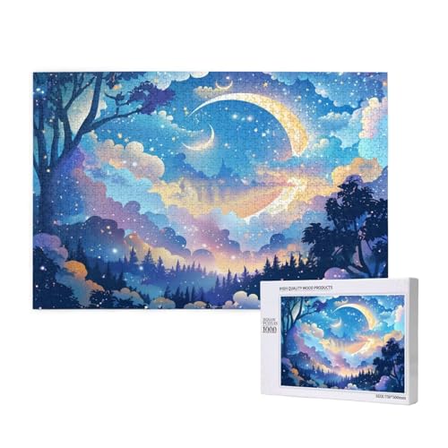 Puzzle Traum Puzzle 4000 Teile Mond Holzpuzzle Erwachsene mit Schachtel und Poster, Schwieriges - Unterhaltsames - Herausforderndes Spiel - Geeignet für Anfänger, Geschenke für Männer/Frauen 2T-1056 Puzzle Traum Puzzle 4000 Teile Mond Holzpuzzle Erwachsene mit Schachtel und Poster, Schwieriges - Unterhaltsames - Herausforderndes Spiel - Geeignet für Anfänger, Geschenke für Männer/Frauen 2T-1056 von Tamalsj