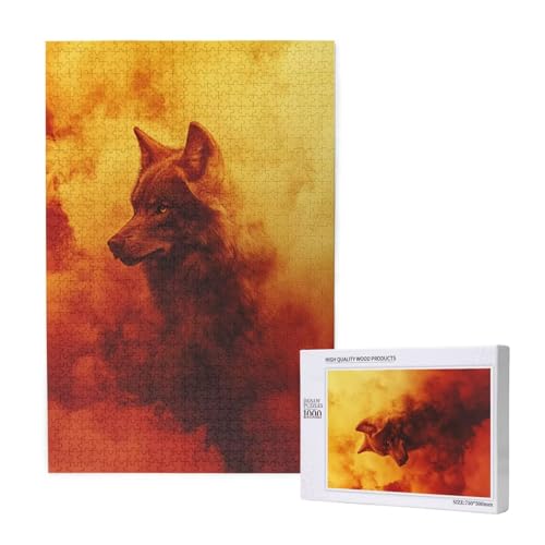 Puzzle Traum Puzzle 4000 Teile Wolf Holzpuzzle Erwachsene mit Schachtel und Poster, Schwieriges - Unterhaltsames - Herausforderndes Spiel - Geeignet für Anfänger, Geschenke für Männer/Frauen 2T-1762 Puzzle Traum Puzzle 4000 Teile Wolf Holzpuzzle Erwachsene mit Schachtel und Poster, Schwieriges - Unterhaltsames - Herausforderndes Spiel - Geeignet für Anfänger, Geschenke für Männer/Frauen 2T-1762 von Tamalsj