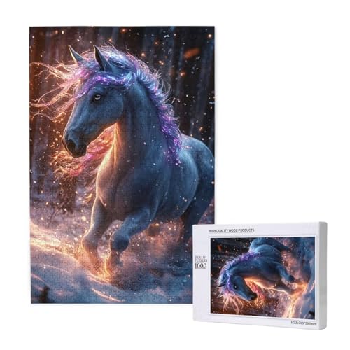 Puzzle Winter Puzzle 1000 Teile Tier Holzpuzzle Erwachsene mit Schachtel und Poster, Schwieriges - Unterhaltsames - Herausforderndes Spiel - Geeignet für Anfänger, Geschenke für Männer/Frauen 2T-1253 Puzzle Winter Puzzle 1000 Teile Tier Holzpuzzle Erwachsene mit Schachtel und Poster, Schwieriges - Unterhaltsames - Herausforderndes Spiel - Geeignet für Anfänger, Geschenke für Männer/Frauen 2T-1253 von Tamalsj