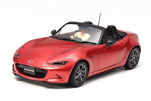 Tamiya TAM24342 300024342 Mazda Fahrzeug 24342-1:24 MX-5,originalgetreue Nachbildung, Plastik Bausatz, Basteln, Modellbausatz, Zusammenbauen, unlackiert von TAMIYA