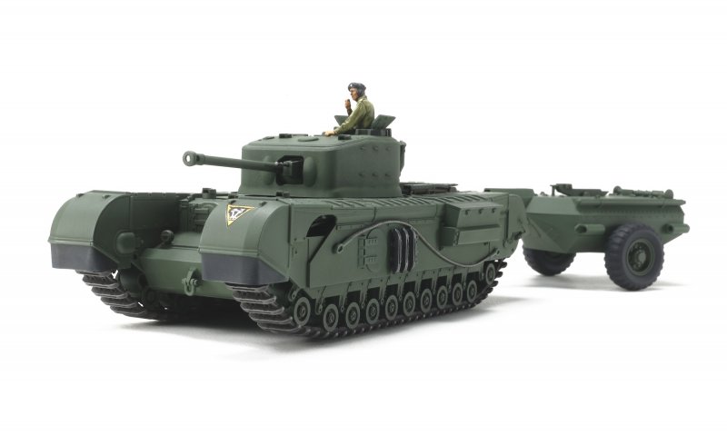 Brit.Pz. Churchill Mk.VII Crocodile Brit.Pz. Churchill Mk.VII Crocodile von Tamiya
