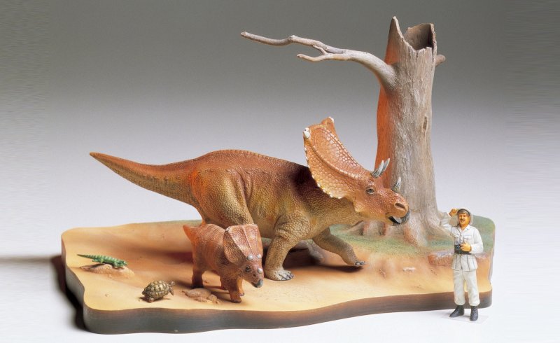 Chasmosaurus Diorama Set Chasmosaurus Diorama Set von Tamiya