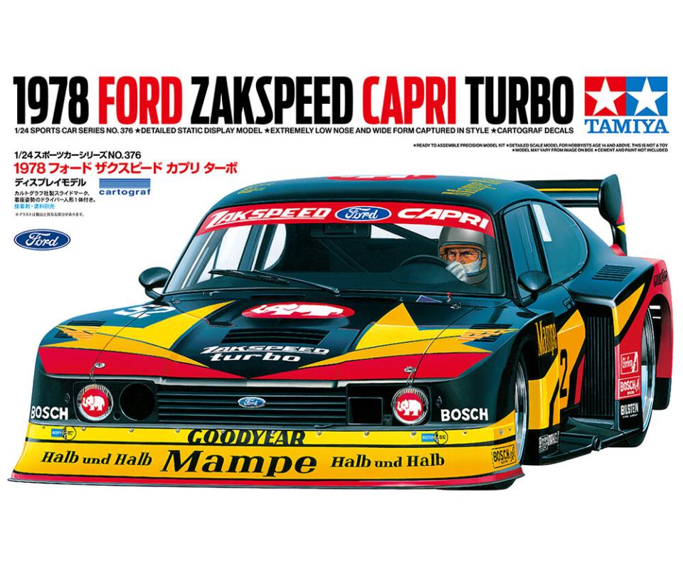 Ford Zakspeed Capri Turbo MAMPE von Tamiya